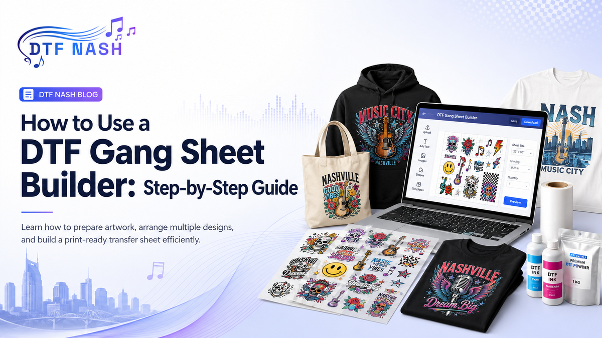 How to Use a DTF Gang Sheet Builder: Step-by-Step Guide