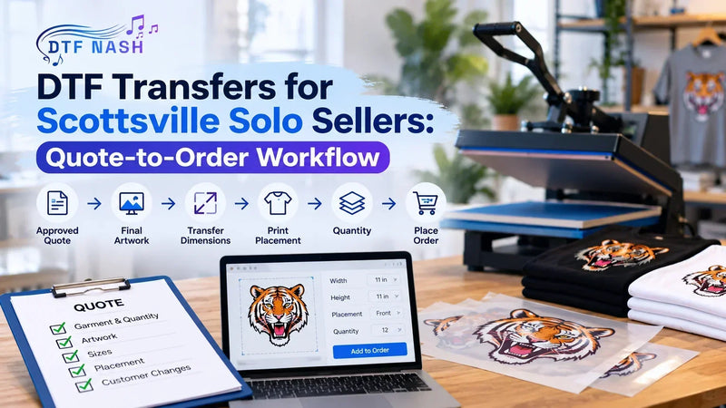 DTF Transfers for Scottsville Solo Sellers: Quote-to-Order Workflow