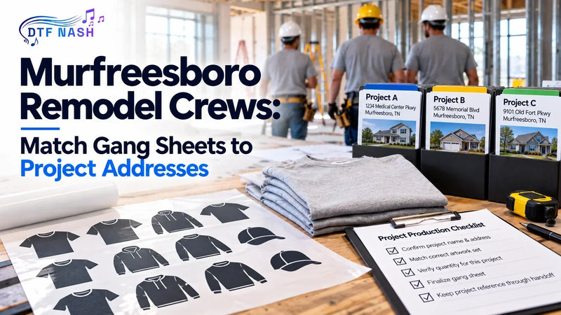 Murfreesboro Remodel Crews: Match Gang Sheets to Project Addresses