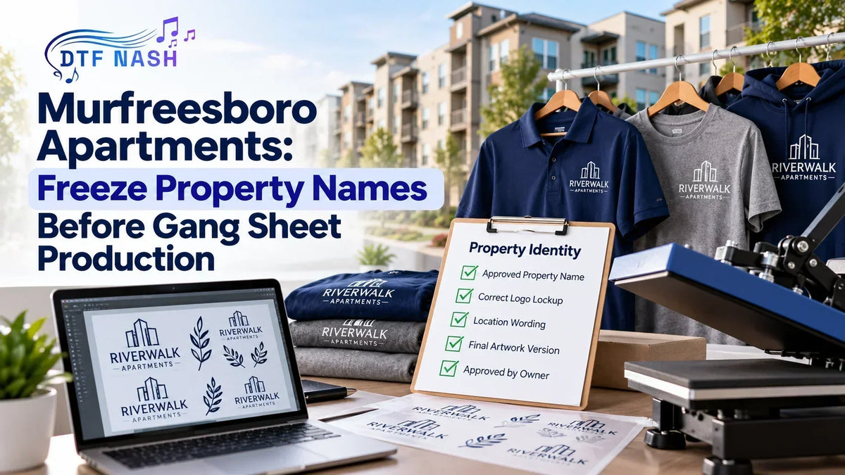 Murfreesboro Apartments: Freeze Property Names Before Gang Sheet Production