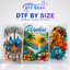 Custom DTF Transfers By Size