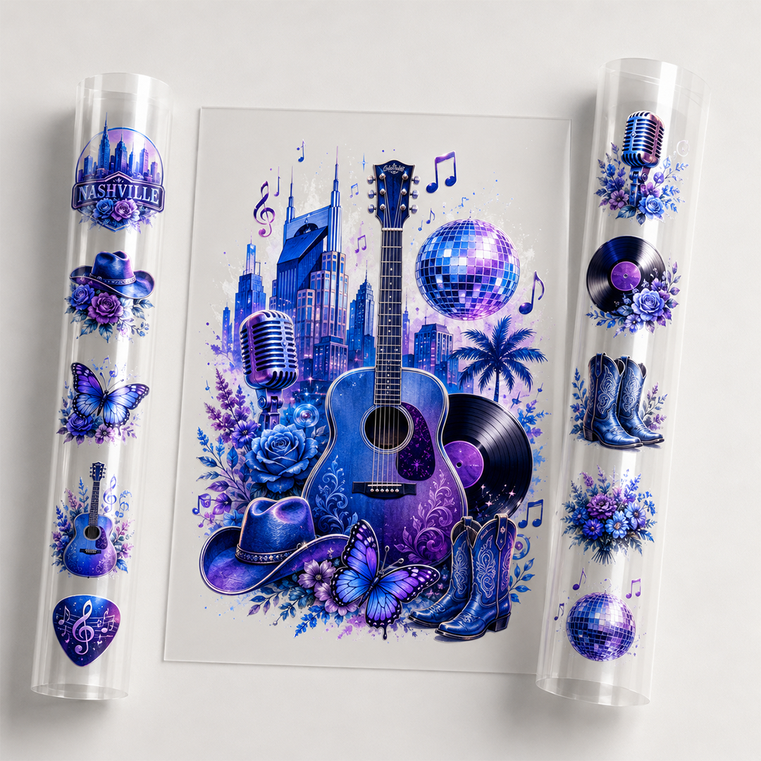 Custom UV DTF Gang Sheets - Upload UV Transfer